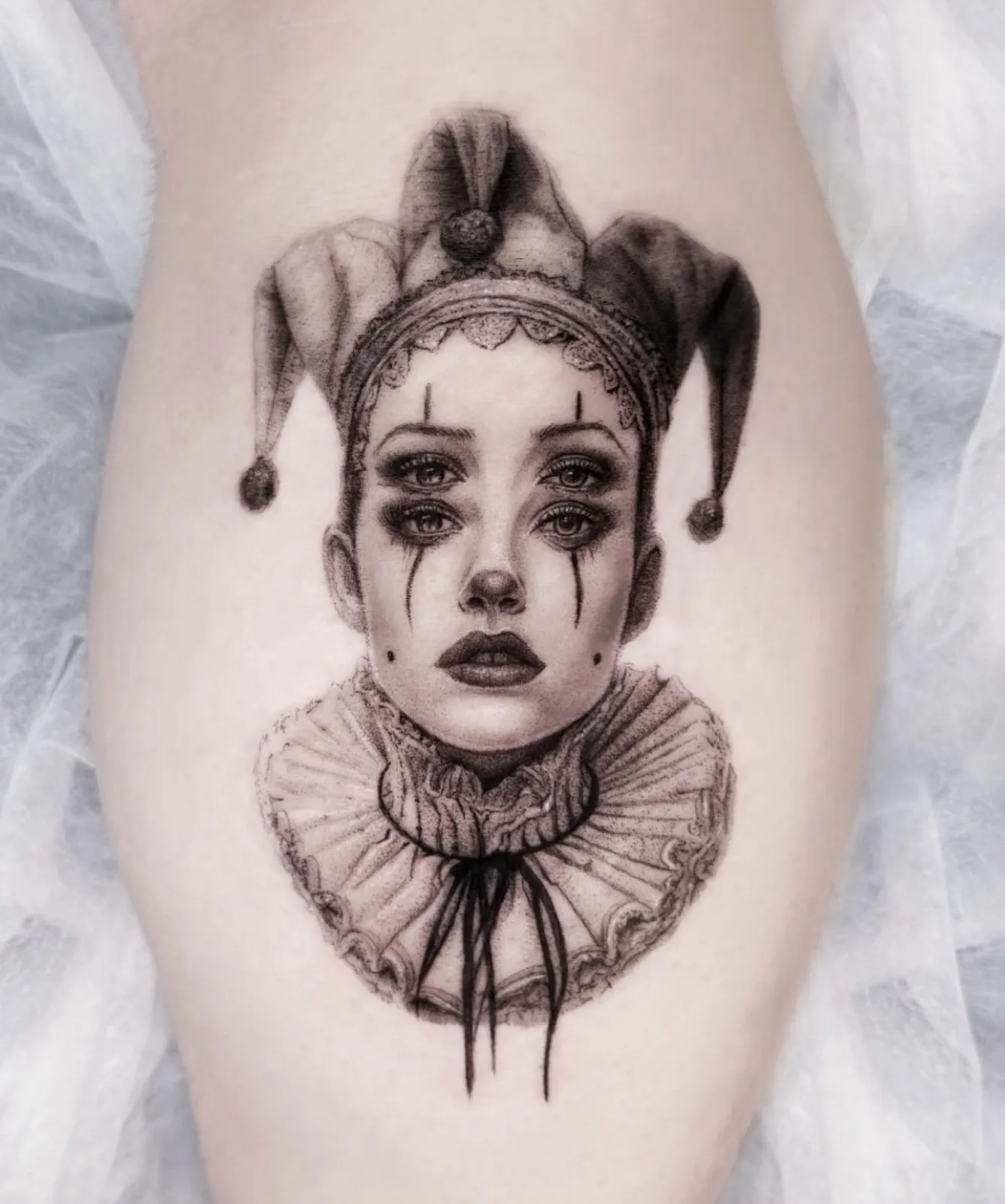Realism tattoo by a Baron Art artist